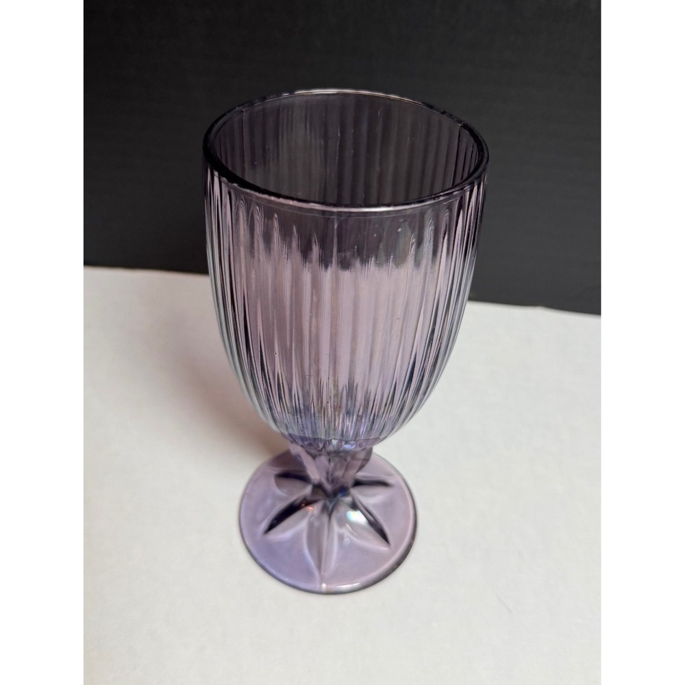 Vintage Fostoria Monet Purple Iced Tea Glass